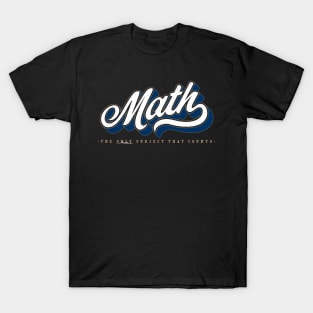 Math Counts T-Shirt